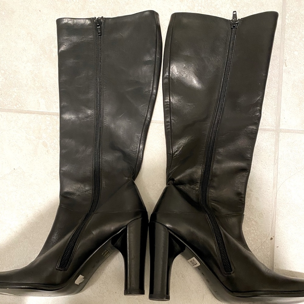 Via Spiga made in Italy heels boots black 6M NWT